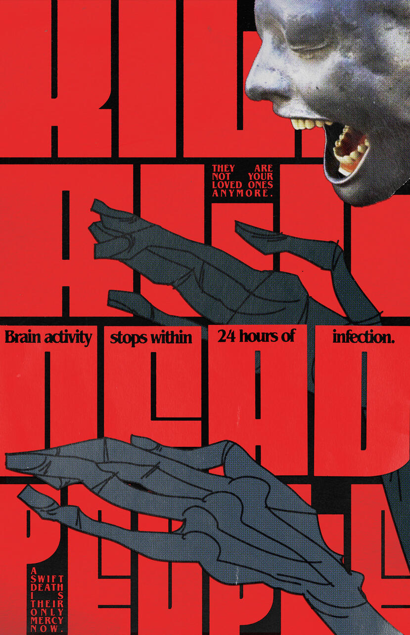 Dead People, 2024 Photoshop collage/illustration, personal work.