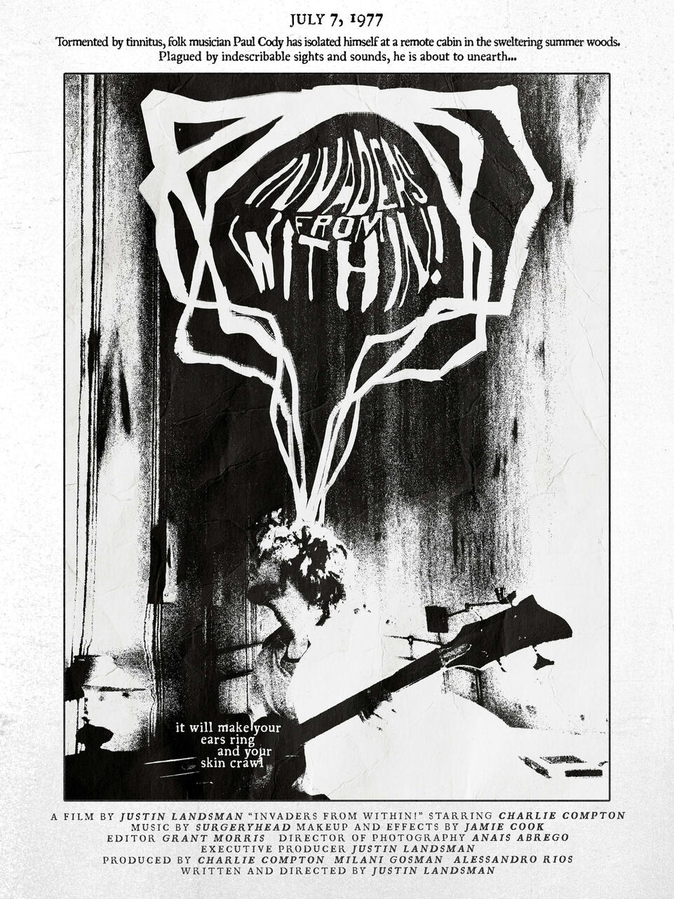 Invaders From Within!, 2023 Photoshop collage, commission work.