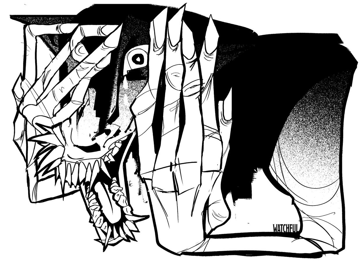 Untitled, 2024 Photoshop illustration, commission work.
