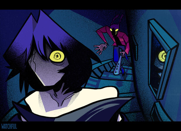 Untitled, 2024 Photoshop illustration, commission work.