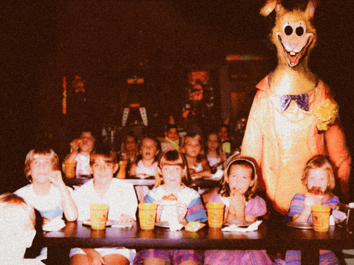 Memory of Party, 2023 Photoshop collage, tribute piece.