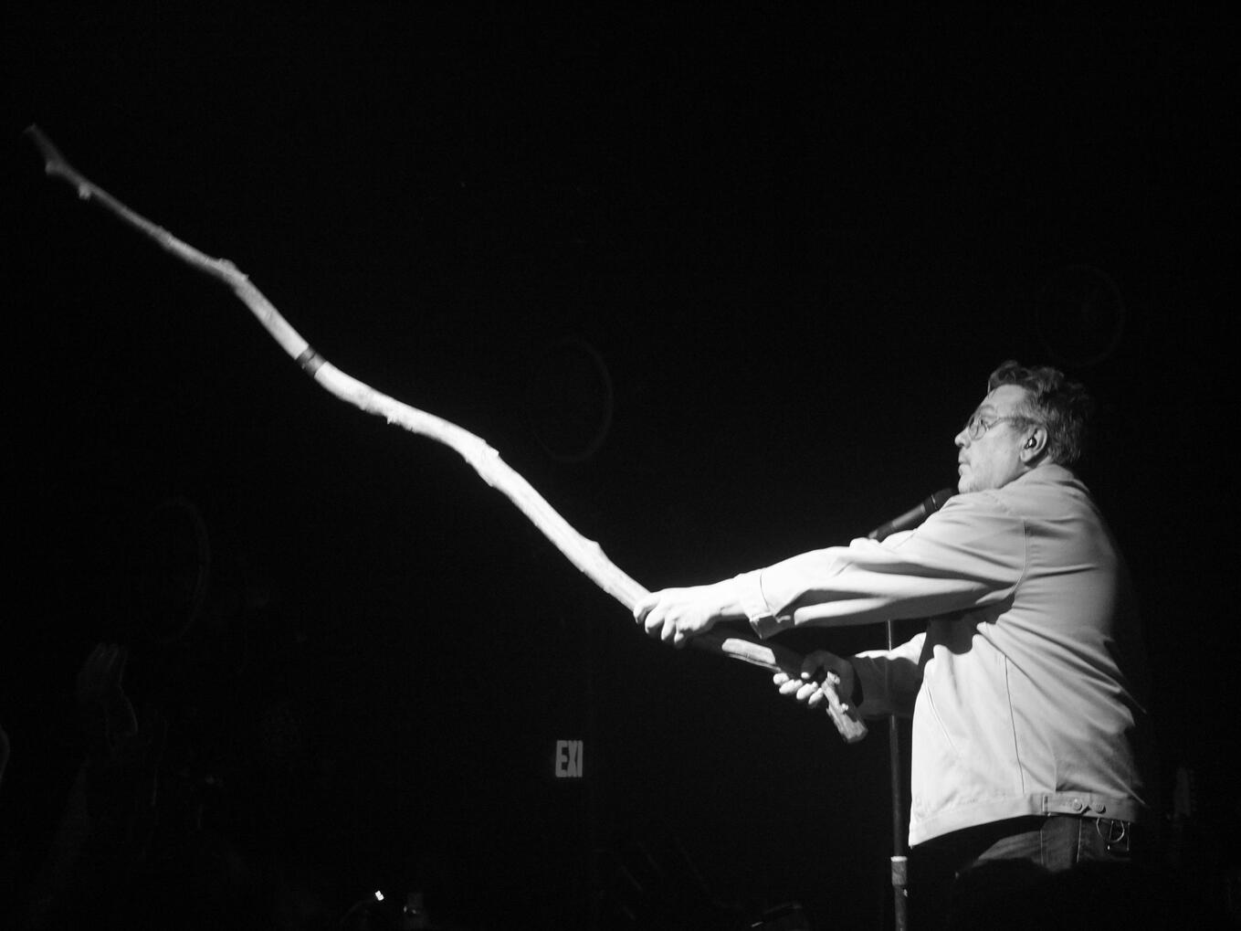 John Flansburgh with Stick, 2025 Fuji x10